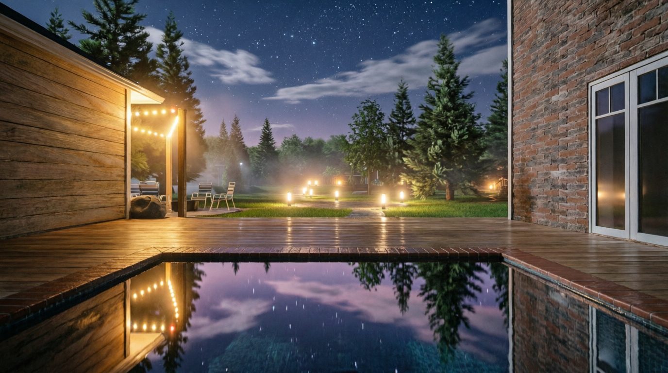 Скандинавский минимализм на лесном участке — фото 16
